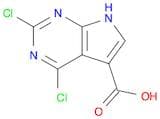 2,4-dichloro-7H-pyrrolo[2,3-d]pyrimidine-5-carboxylicacid