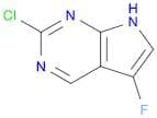 2-Chloro-5-fluoro-7H-pyrrolo[2,3-d]pyrimidine