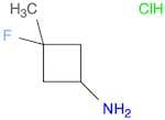 3-Fluoro-3-methylcyclobutanamine hydrochloride