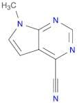 7-methyl-7H-pyrrolo[2,3-d]pyrimidine-4-carbonitrile