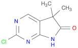 2-Chloro-5,5-dimethyl-5H-pyrrolo[2,3-d]pyrimidin-6(7H)-one