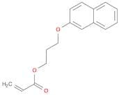 3-Naphthalen-2-yloxypropyl prop-2-enoate