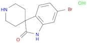 6-Bromo-1,2-dihydrospiro[indole-3,4'-piperidine]-2-one hydrochloride