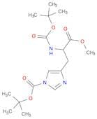 tert-Butyl 4-(2-((tert-butoxycarbonyl)amino)-3-methoxy-3-oxopropyl)-1H-imidazole-1-carboxylate