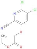 Ethyl 2-((5,6-Dichloro-2-Cyanopyridin-3-Yl)Oxy)Acetate