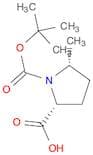 (2R,5R)-1-(tert-Butoxycarbonyl)-5-methylpyrrolidine-2-carboxylic acid