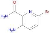3-Amino-6-bromopicolinamide