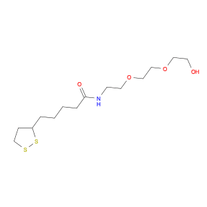 N-[2-[2-(2-Hydroxyethoxy)ethoxy]ethyl]-1,2-dithiolane-3-pentanamide