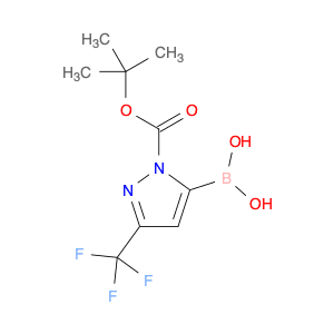 1-Boc-3-trifluoromethylpyrazole-5-boronic acid