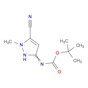 Tert-Butyl (5-Cyano-1-Methyl-1H-Pyrazol-3-Yl)Carbamate