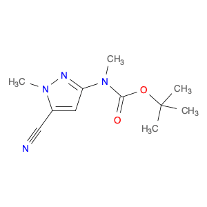 Tert-Butyl (5-Cyano-1-Methyl-1H-Pyrazol-3-Yl)(Methyl)Carbamate