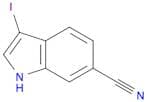 3-Iodo-1H-indole-6-carbonitrile