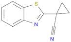 1-(Benzo[d]thiazol-2-yl)cyclopropanecarbonitrile