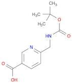 3-Pyridinecarboxylic acid,6-[[[(1,1-dimethylethoxy)carbonyl]amino]methyl]-