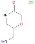 6-(Aminomethyl)morpholin-3-one hydrochloride