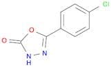 1,3,4-Oxadiazol-2(3H)-one, 5-(4-chlorophenyl)-