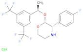 (2R,3S)-2-[(1R)-1-[3,5-Bis(trifluoromethyl)phenyl]ethoxy]-3-(4-fluorophenyl)morpholine hydrochlori…