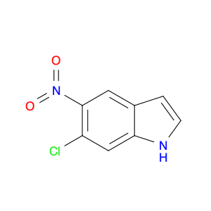 1H-Indole, 6-chloro-5-nitro-