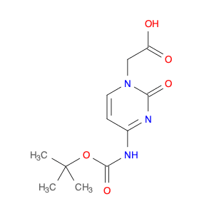 1(2H)-Pyrimidineacetic acid,4-[[(1,1-dimethylethoxy)carbonyl]amino]-2-oxo-