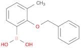 2-(Benzyloxy)-3-methylphenylboronic acid