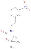 Carbamic acid, [2-(3-nitrophenyl)ethyl]-, 1,1-dimethylethyl ester