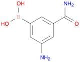3-Amino-5-carbamoylphenylboronic acid