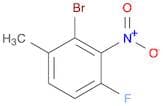 2-Bromo-4-fluoro-1-methyl-3-nitrobenzene
