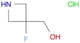 (3-fluoroazetidin-3-yl)methanol hydrochloride
