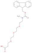 1-(9H-Fluoren-9-yl)-4-methyl-3-oxo-2,7,10,13-tetraoxa-4-azahexadecan-16-oic acid