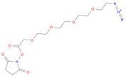 Azido-peg4-ch2co2nhs