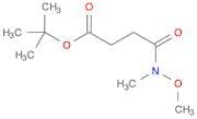 N-Methoxy-n-methyl-succinamic acid tert-butyl ester