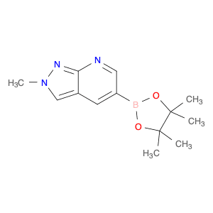 2-Methyl-2H-pyrazolo[3,4-b]pyridine-5-boronic Acid Pinacol Ester