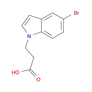 3-(5-Bromo-1H-indol-1-yl)propanoic acid