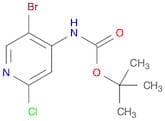 tert-Butyl 5-bromo-2-chloropyridin-4-ylcarbamate