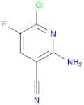 2-Amino-6-chloro-5-fluoropyridine-3-carbonitrile