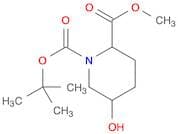 1,2-Piperidinedicarboxylic acid, 5-hydroxy-, 1-(1,1-dimethylethyl) 2-methyl ester