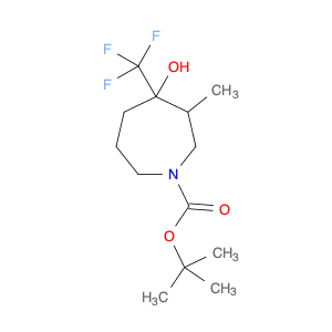 tert-Butyl 4-hydroxy-3-methyl-4-(trifluoromethyl)azepane-1-carboxylate