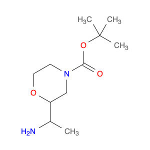tert-Butyl 2-(1-aminoethyl)morpholine-4-carboxylate