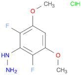 (2,6-Difluoro-3,5-dimethoxyphenyl)hydrazine hydrochloride