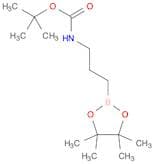 tert-Butyl N-[3-(tetramethyl-1,3,2-dioxaborolan-2-yl)propyl]carbamate
