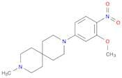 3-(3-Methoxy-4-nitrophenyl)-9-methyl-3,9-diazaspiro[5.5]undecane