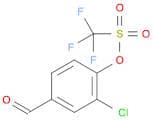 Methanesulfonic acid, trifluoro-, 2-chloro-4-formylphenyl ester