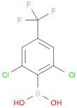 Boronic acid, B-​[2,​6-​dichloro-​4-​(trifluoromethyl)​phenyl]​-