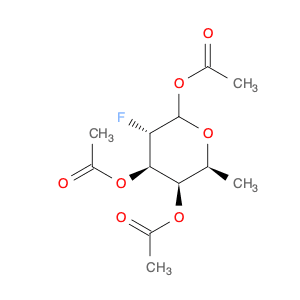 L-Galactopyranose, 2,6-dideoxy-2-fluoro-, triacetate