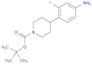 1-Piperidinecarboxylic acid, 4-(4-amino-2-fluorophenyl)-, 1,1-dimethylethyl ester