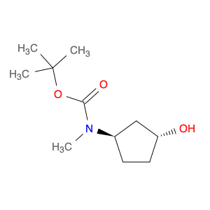 tert-Butyl ((1R,3R)-3-hydroxycyclopentyl)(methyl)carbamate