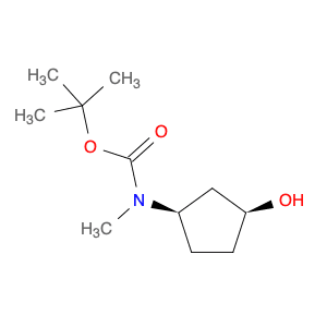 tert-butyl ((1R,3S)-3-hydroxycyclopentyl)(methyl)carbamate
