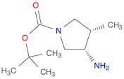 (3S,4S)-tert-Butyl 3-amino-4-methylpyrrolidine-1-carboxylate