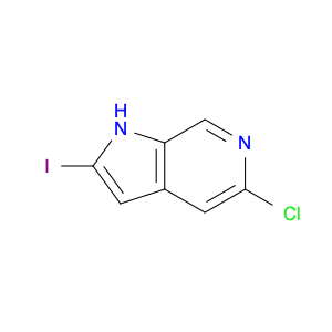 5-chloro-2-iodo-1H-pyrrolo[2,3-c]pyridine