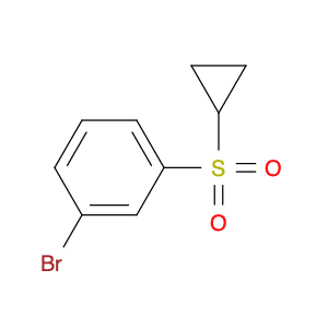 1-bromo-3-(cyclopropanesulfonyl)benzene